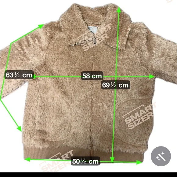 Urban Heritage Cream Teddy Jacket. PTP 22. - Picture 10 of 10